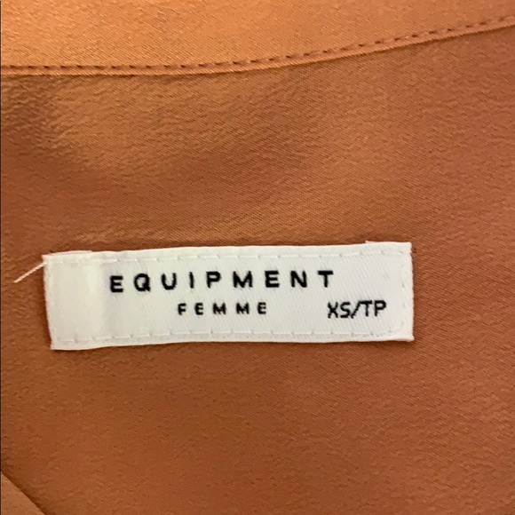 Equipment Lace Up Knox Blouse. - Picture 7 of 8